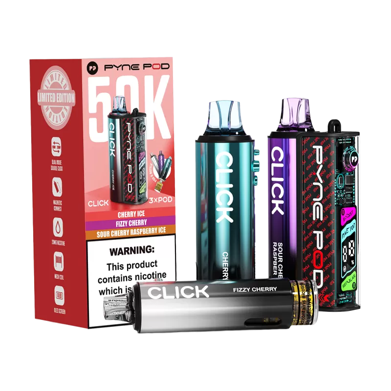 Pyne Pod Click 50K Kit - Raspberry Edition - Ecigwizard - Image 2