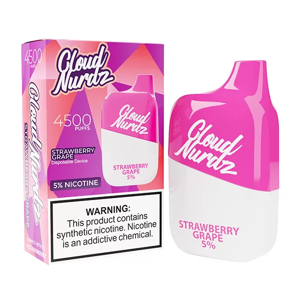 Cloud Nurdz Disposable | 4500 Puffs | 12ml *** - Watermelon Berry - 50mg - Image 3