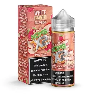 120ML | White Peach Raspberry by Noms X2 - Size#120ML00MG>03MG>06MG