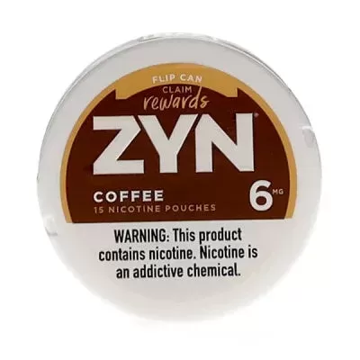 ZYN Coffee 15 Nicotine Pouches 3-6MG - Vape Store