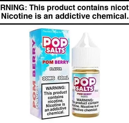 POM BERRY BY POP SALTS 30ML - Vapejuice