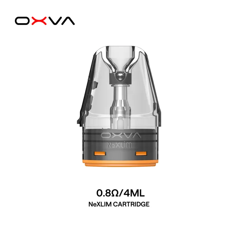 Oxva NeXlim Coil / Cartridge Dual Mesh (4ml) - 0.6 OHMS, 0.8 OHMS; 1 PCS, Pack Of 3