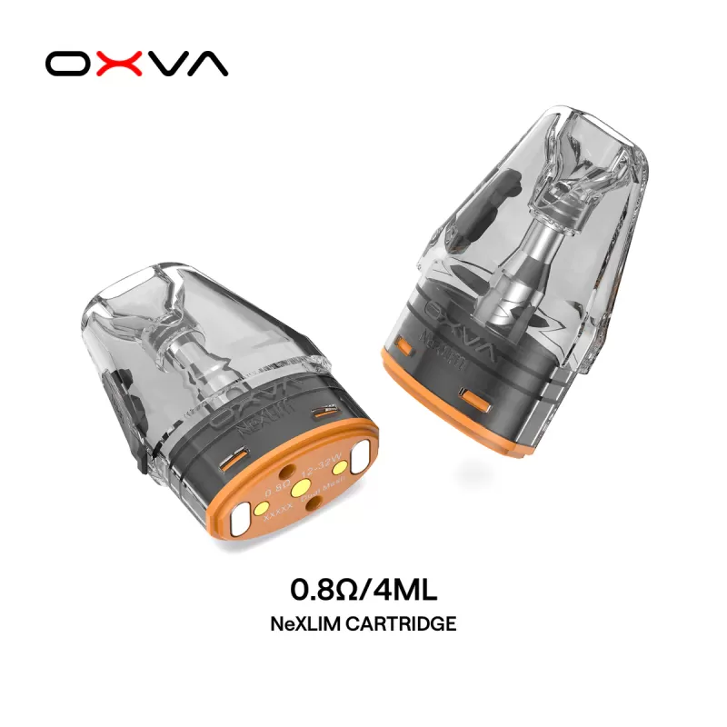 Oxva NeXlim Coil / Cartridge Dual Mesh (4ml) - 0.6 OHMS, 0.8 OHMS; 1 PCS, Pack Of 3 - Image 2