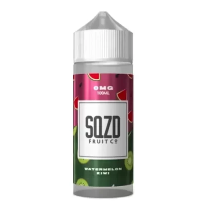 WATERMELON KIWI E LIQUID BY SQZD FRUIT CO 100ML 70VG