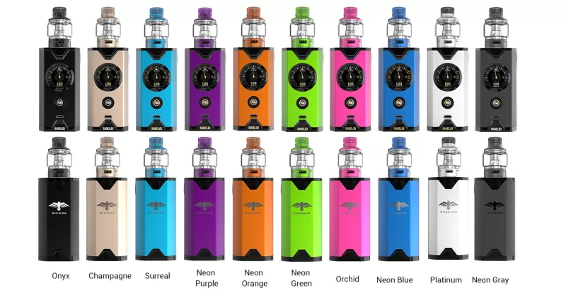 Sigelei Chronus 200W Kit with 5.5ml Sigelei Chronus Tank