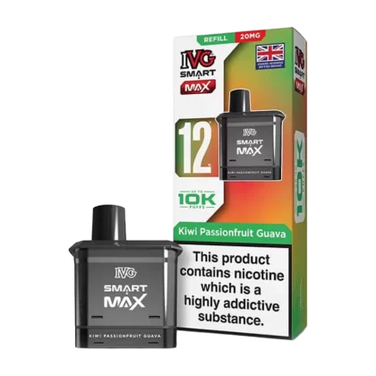 Kiwi Passionfruit Guava IVG Smart Max Refill Pack - 20mg