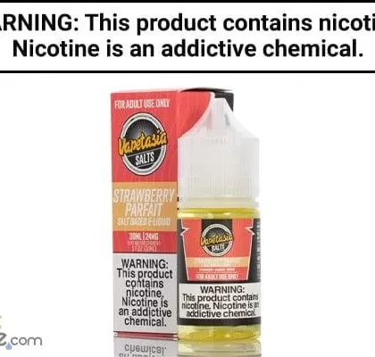 STRAWBERRY PARFAIT BY VAPETASIA SALT 30ML - Vapejuice
