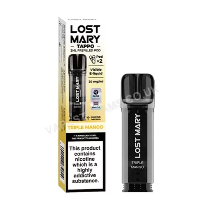 Lost Mary Tappo Triple Mango Prefilled Pods - Vapestreams Co