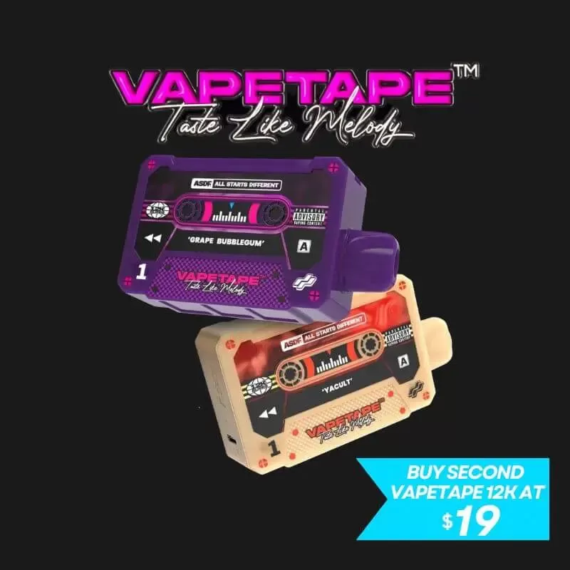 VAPETAPE 12,000 Puffs - Mango Lychee