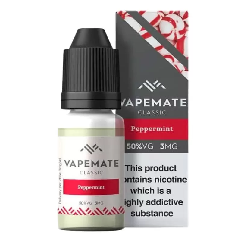 Peppermint E-Liquid by Vapemate (10ml) - 18mg