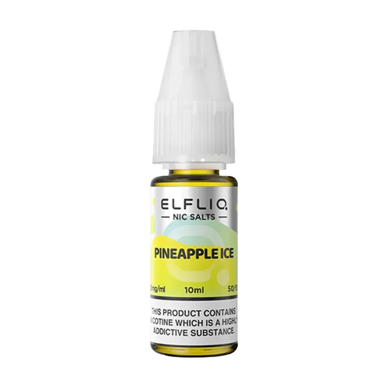 Pineapple Ice Elfliq Nic Salt by Elfbar - 10ml - 10mg