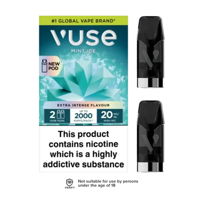 Mint Ice Vuse Pro Pods - 20mg - Vape Product