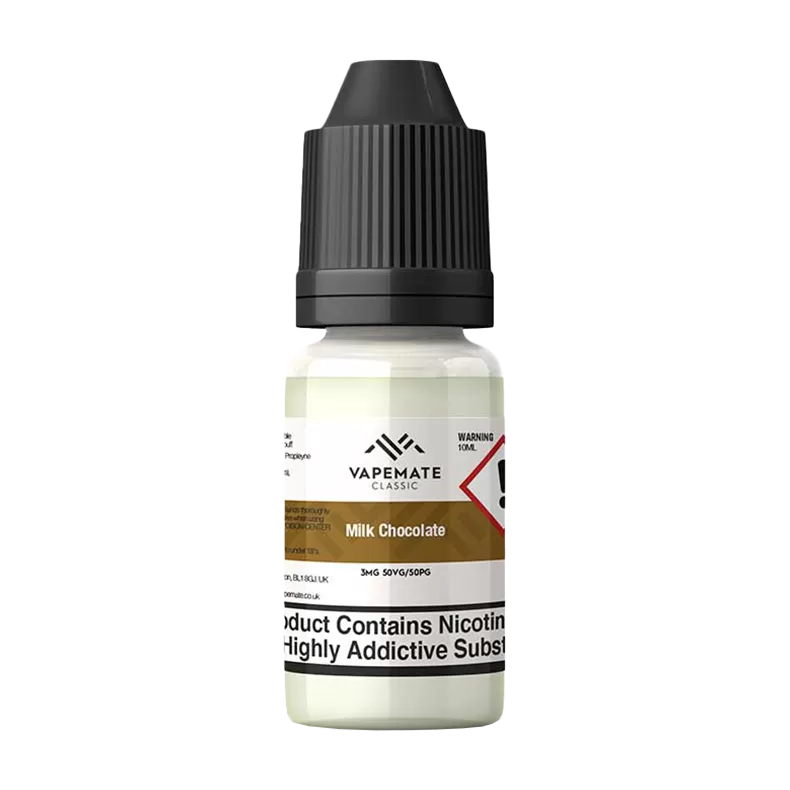 Vapemate Classic Milk Chocolate 10ml - 12mg - Vape Product (5C2763)