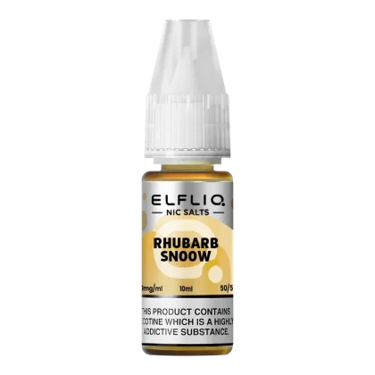 ElfLiq Rhubarb Snoow Nic Salt Vape Juice 10ml