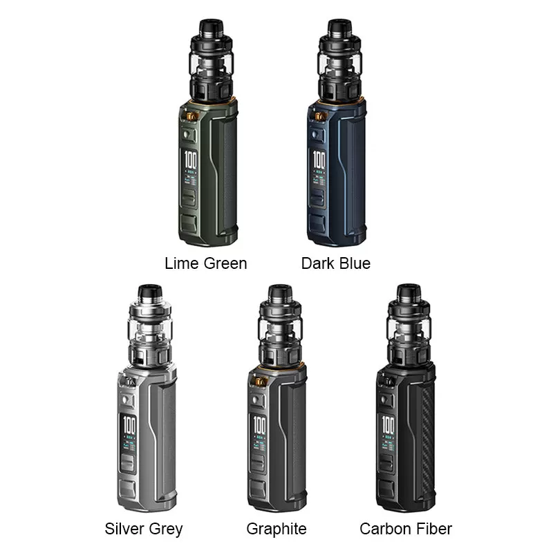 VOOPOO Argus XT 100W Mod Kit - Silver Grey - Image 3