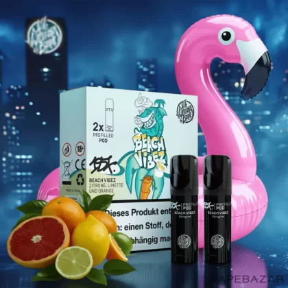 187 Pods – Beach Vibez (2er Pack) - Zitrone / Orange / Limette