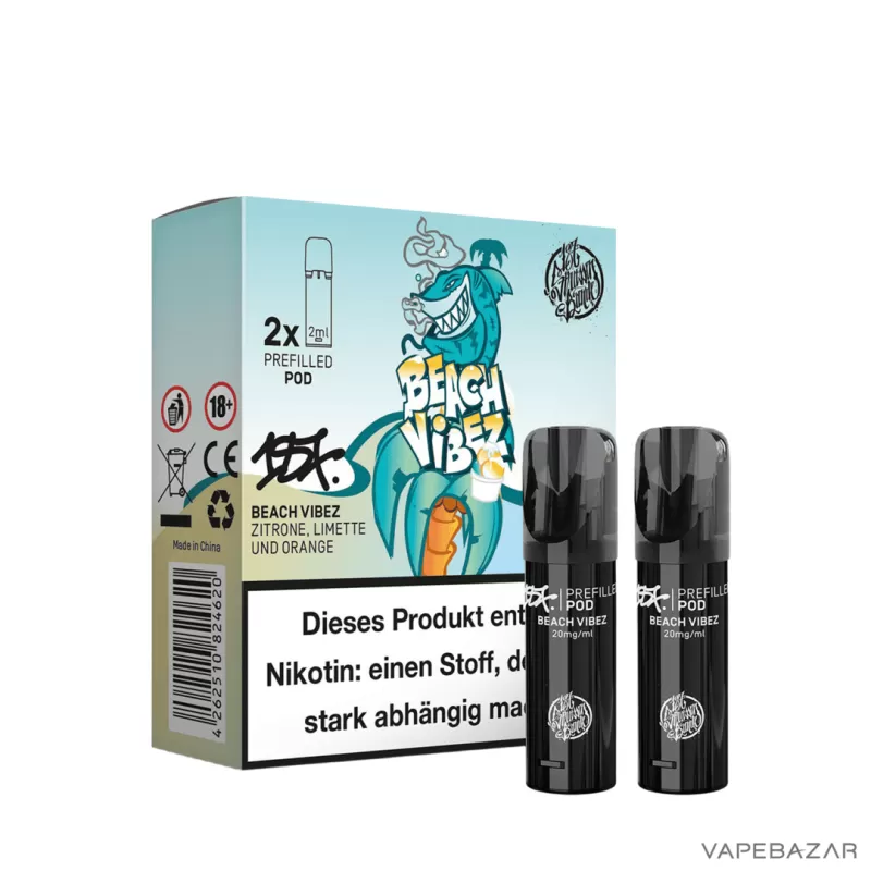 187 Pods – Beach Vibez (2er Pack) - Zitrone / Orange / Limette - Image 3