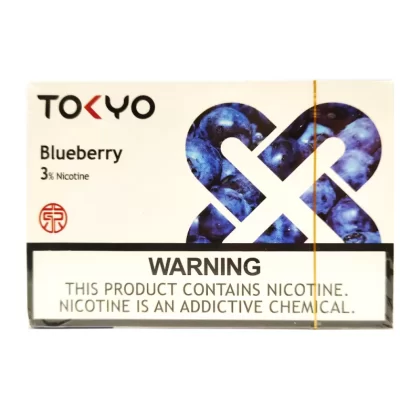 Tokyo Phantom Prefilled Pod Blueberry – 3% Nicotine - 1 Pod, Pack of 3