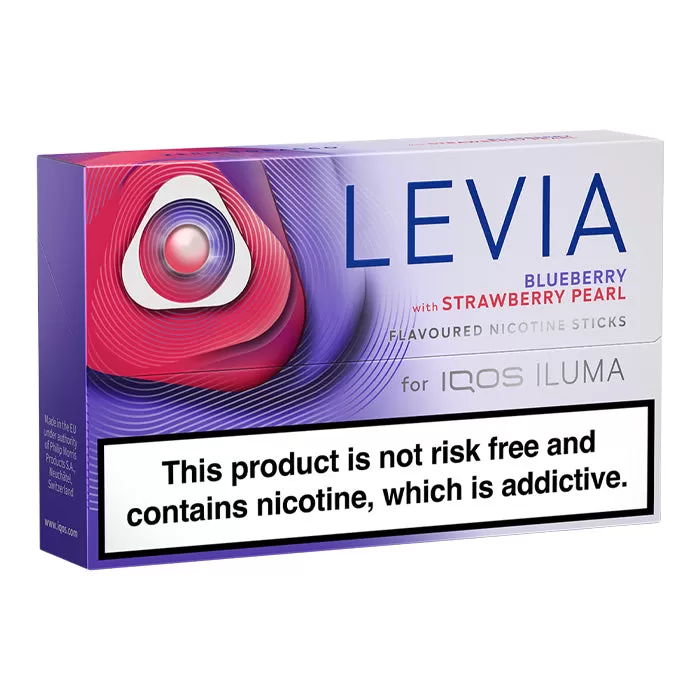 IQOS LEVIA - Blueberry with Strawberry Pearl Flavoured Nicotine Sticks