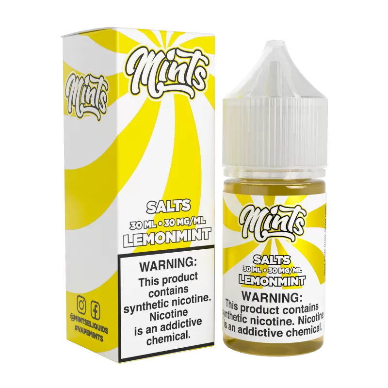 Mints Vape Co SALT - Lemonmint - 30ML E-Liquid