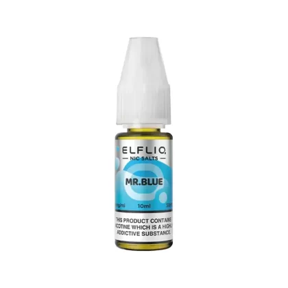 Elf Bar Elfliq Mr Blue Nic Salt E-Liquid - Vape Product, Vape Product
