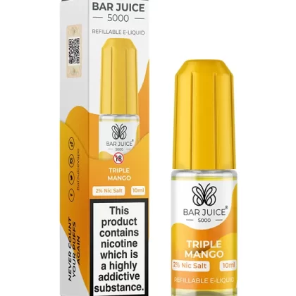 Triple Mango Nic Salt E-Liquid - Bar Juice 5000 - 10mg - PG 60%