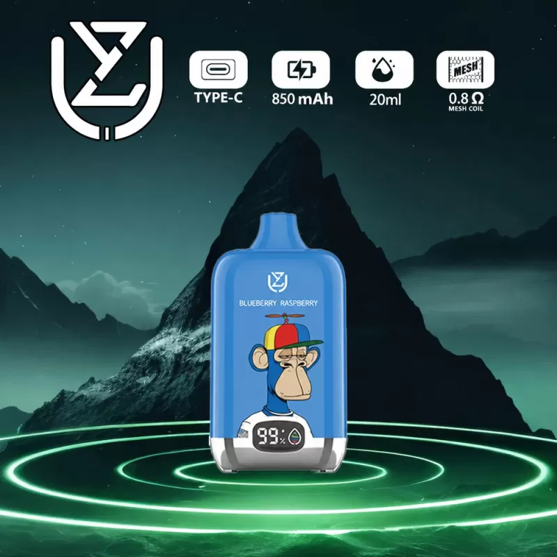 UZY Bang Digital 15K | long-lasting 15000 puffs 20ml LED display bulk disposable vape - Aiviouvapes - Image 3