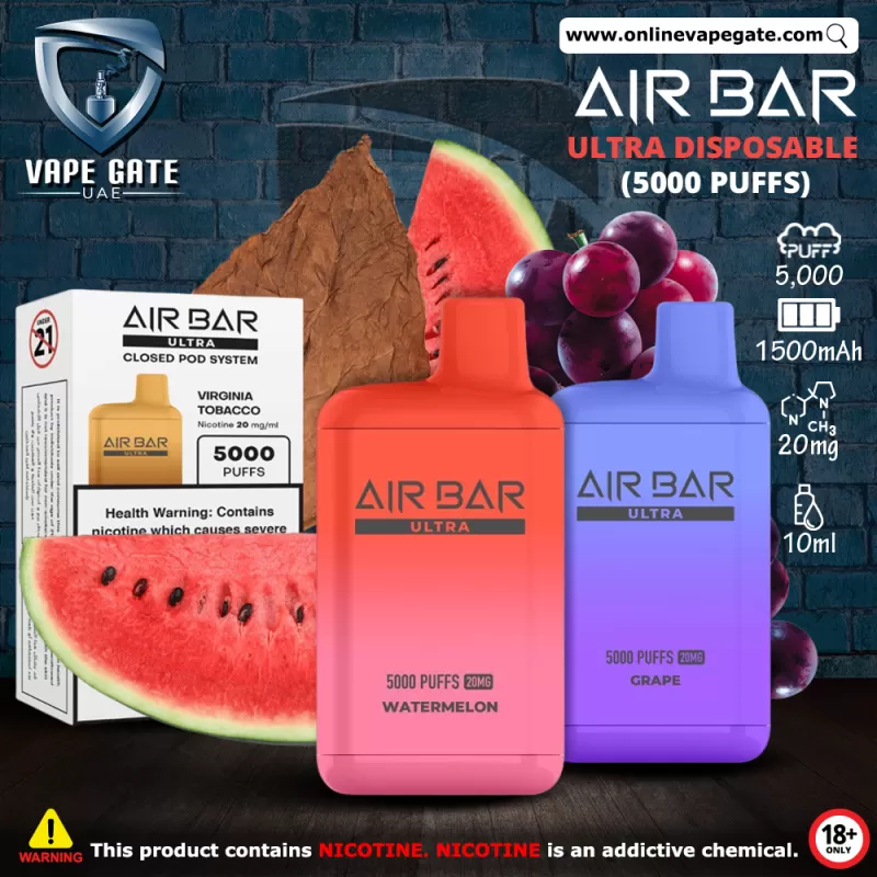 Air Bar - Ultra Disposable Vape (5000 Puffs)