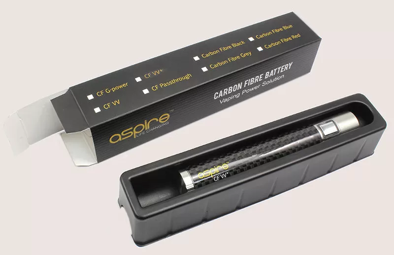 Aspire CF VV 1300mAh TC Mod Battery - Black - Image 3
