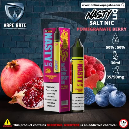 Pomegranate Berry - Nasty Liq 30ml - 50 mg / 30 ml