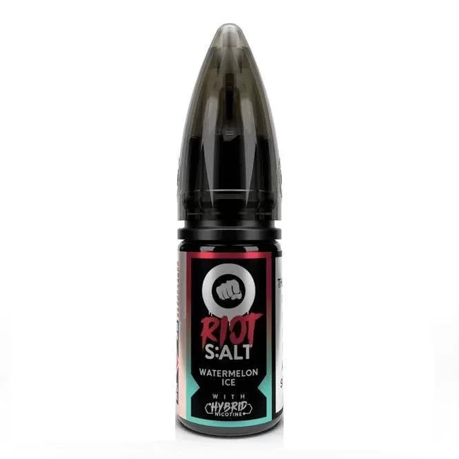 Riot Squad Watermelon Ice Hybrid Salt E Liquid (10ml)
