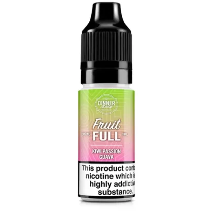 Kiwi Passion Fruit Guava Fruit FULL Nic Salt E-Liquid by Dinner Lady - 20mg