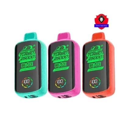 BOUNCE TURBO 25000 PUFFS DISPOSABLE VAPE - FLAVOR#Watermelon Ice>Mixed Berries>Kiwi Guava Passion Fruit>Cherry Cola>Strawberry Watermelon>Tripple Mango>Strawberry Kiwi>Tripple Grape>Lychee S