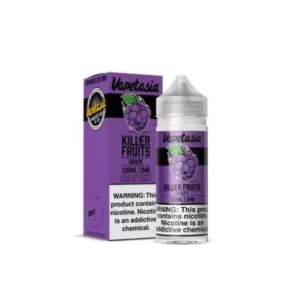 Vapetasia Killer Fruits Grape 100ml Synthetic Nicotine E-Juice - Eliquidsupply