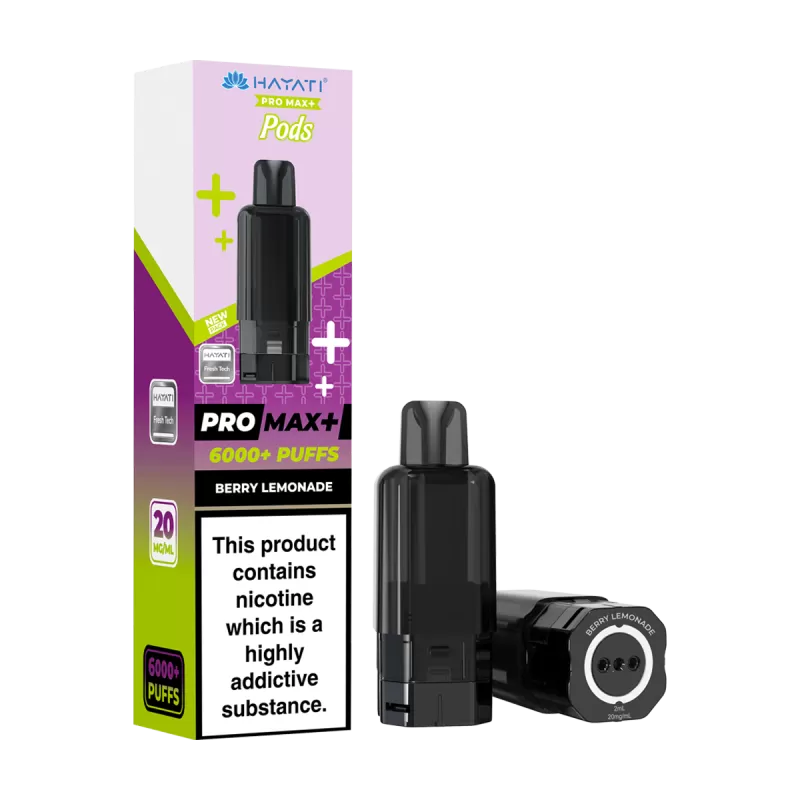 Berry Lemonade Hayati Pro Max+ Refill Pack - 20mg - Vape Product