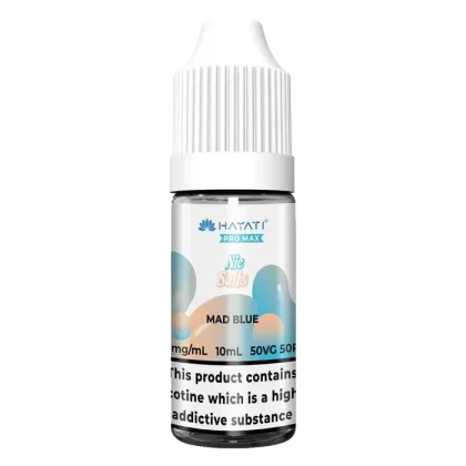 Hayati Pro Max Mad Blue Nic Salt Vape Juice - Strength#10mg>20mg (7C82E6)