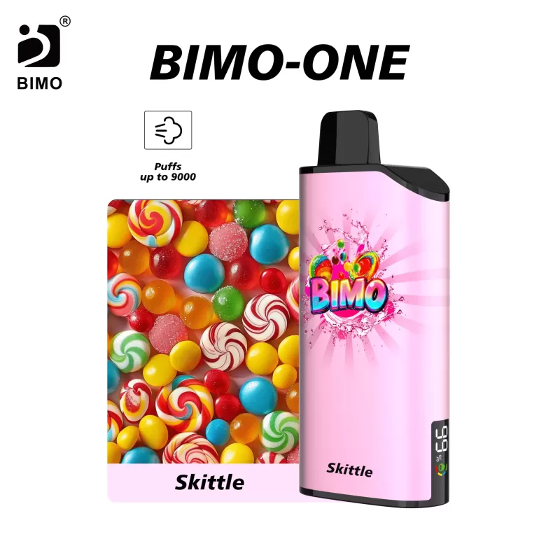 BIMO ONE 9000 Puffs – Skittle - Ozvapeone