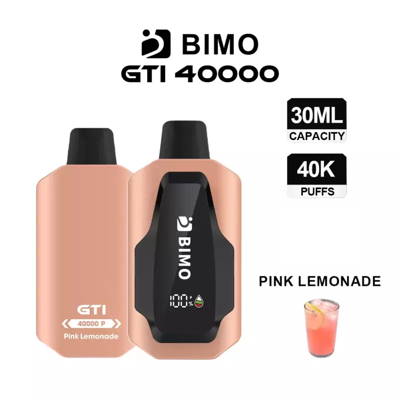 BIMO GTI 40000 Puffs – Pink Lemonade - Vape Store
