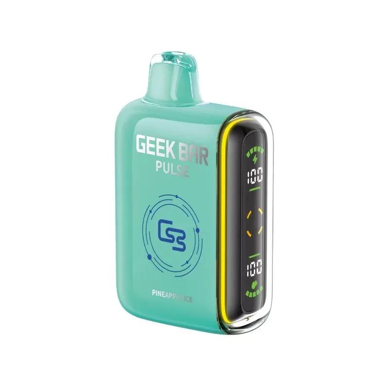 Geek Bar Pulse Pineapple Ice Disposable Vape (9000 Puffs)