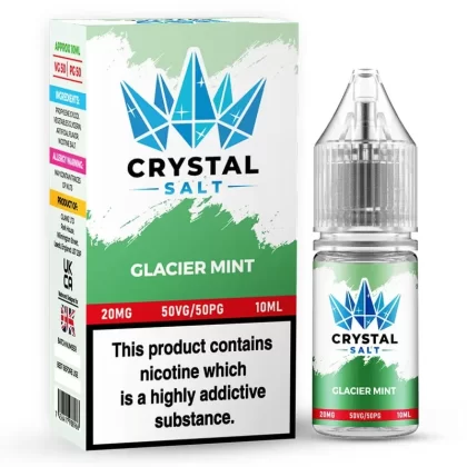 Crystal Salt Glacier Mint /Sweet Mint Nic Salt Vape Juice 10ml