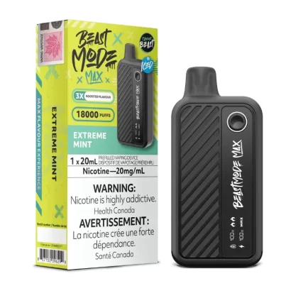 Beast Mode Max 18K Extreme Mint Iced Disposable Vape