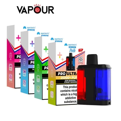 Hayati Pro Ultra Plus 25K Prefilled Pods - Blueberry Raspberry / Mr Blue