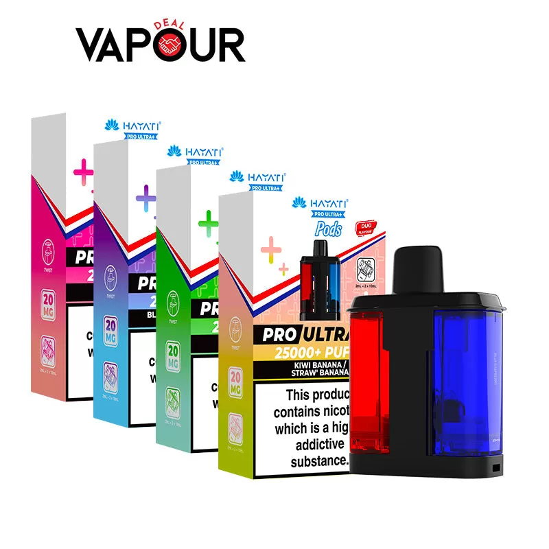 Hayati Pro Ultra Plus 25K Prefilled Pods - Blueberry Raspberry / Mr Blue