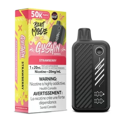 Flavour Beast Beast Mode Max 2 Disposable – Gushin Strawberry