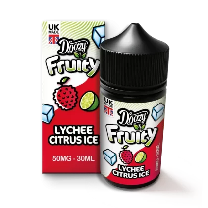 Doozy Lychee Citrus Ice – (30mg-50mg) – 30ml - Vape Product, Vape Product