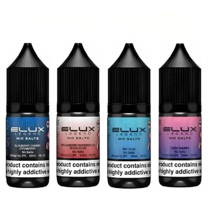 Elux Legend Nic Salt 10ml E-Liquid 10mg/20mg – Box of 10