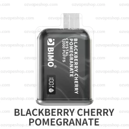 BIMO Crystal 12k Puffs- Blackberry Cherry Pomegranate - Vape Store