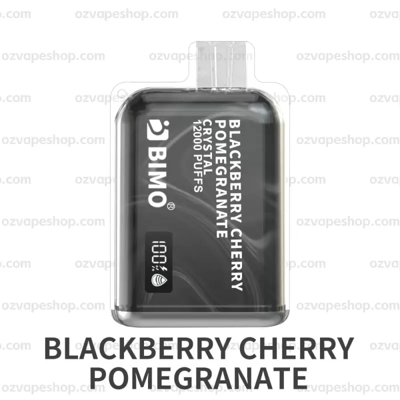 BIMO Crystal 12k Puffs- Blackberry Cherry Pomegranate - Vape Store