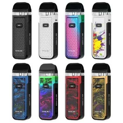 SMOK Nord X 60W Pod Kit 1500mAh - Color#7-Color Cobra>7-Color Spray>Black Cobra>Fluid Blue>Fluid Gold>White Cobra>Fluid 7-Color>Fluid Red