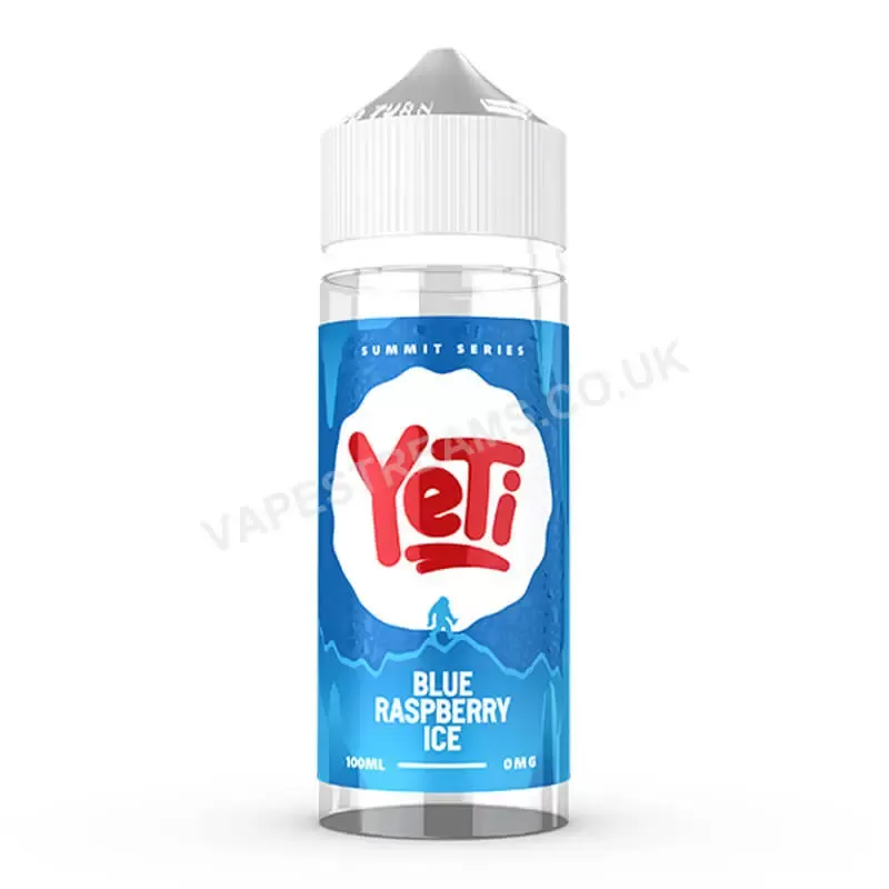 YeTi Summit Series Blue Raspberry Ice E-Liquid Shortfill - Vapestreams Co